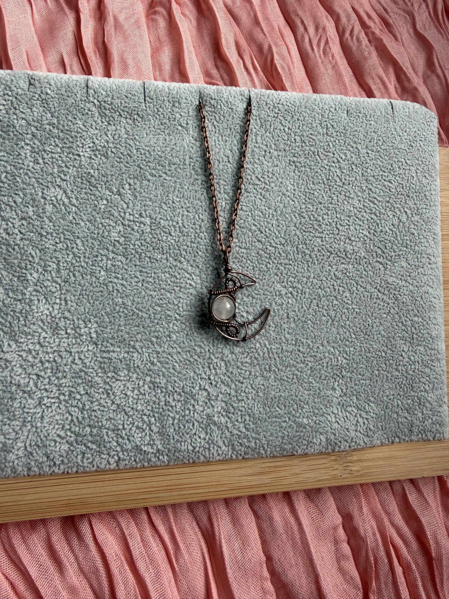 Quartz Crescent Moon
