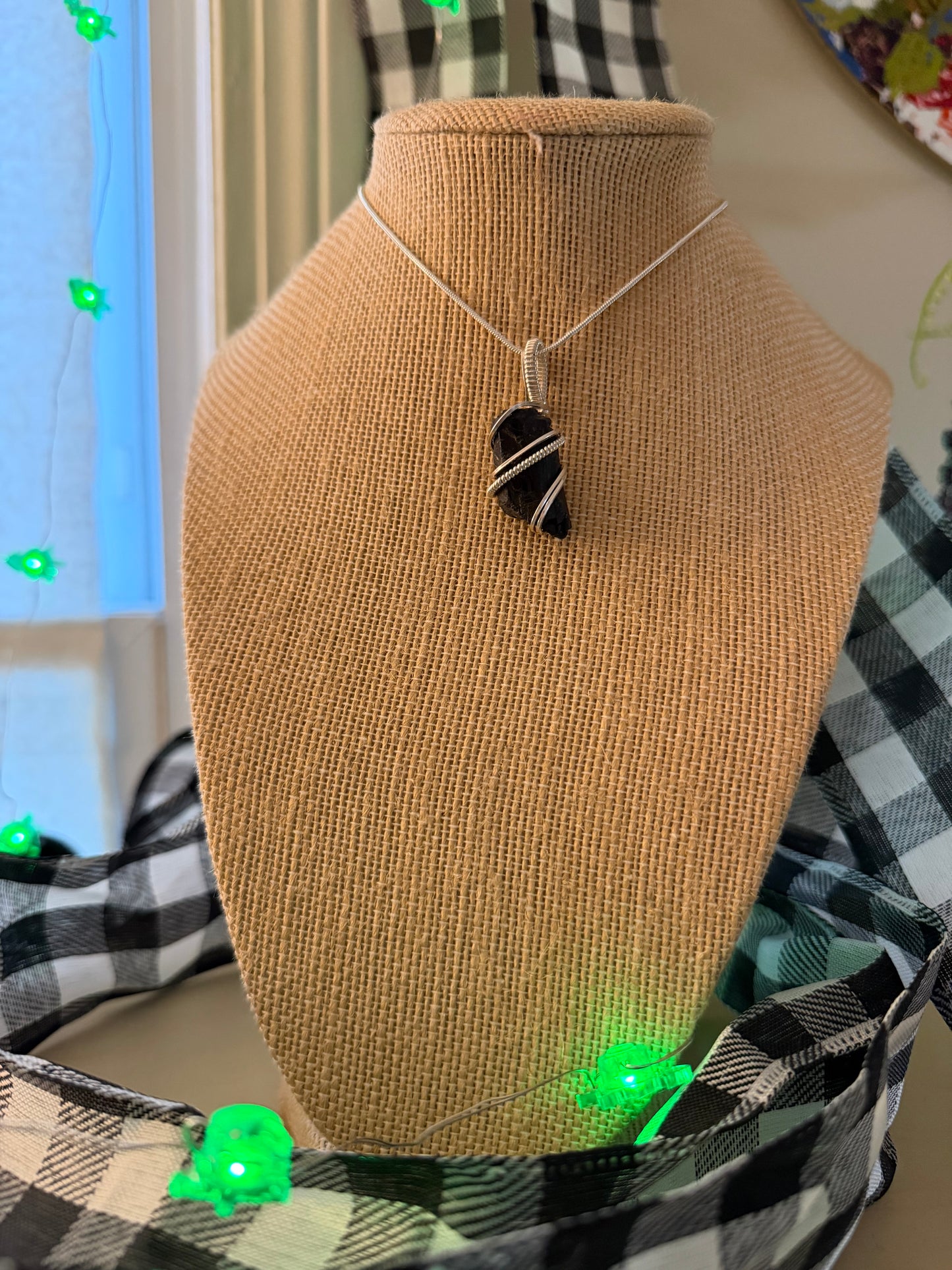 .925 S.S. Black Tourmaline