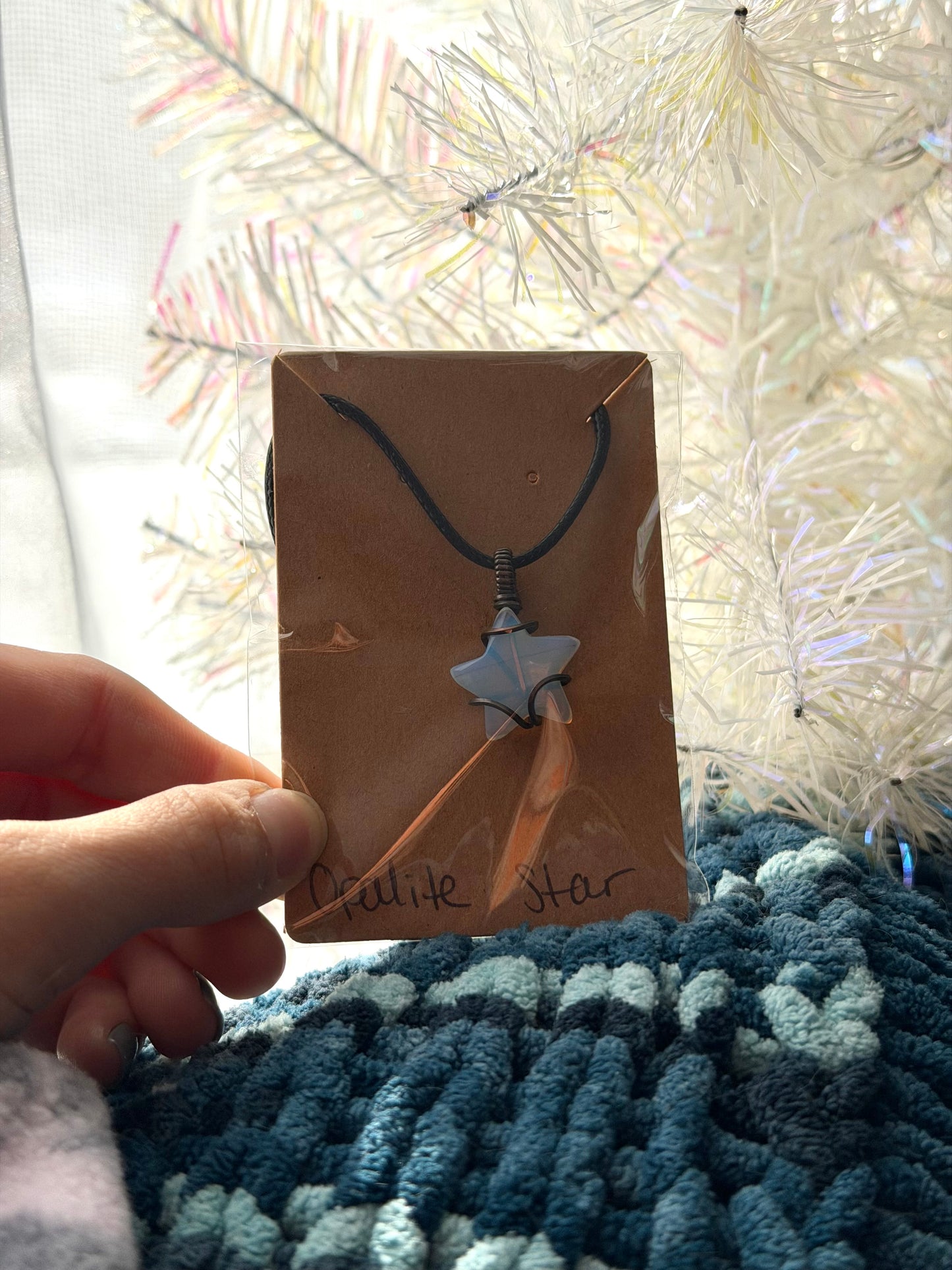 Opalite Star Pendant