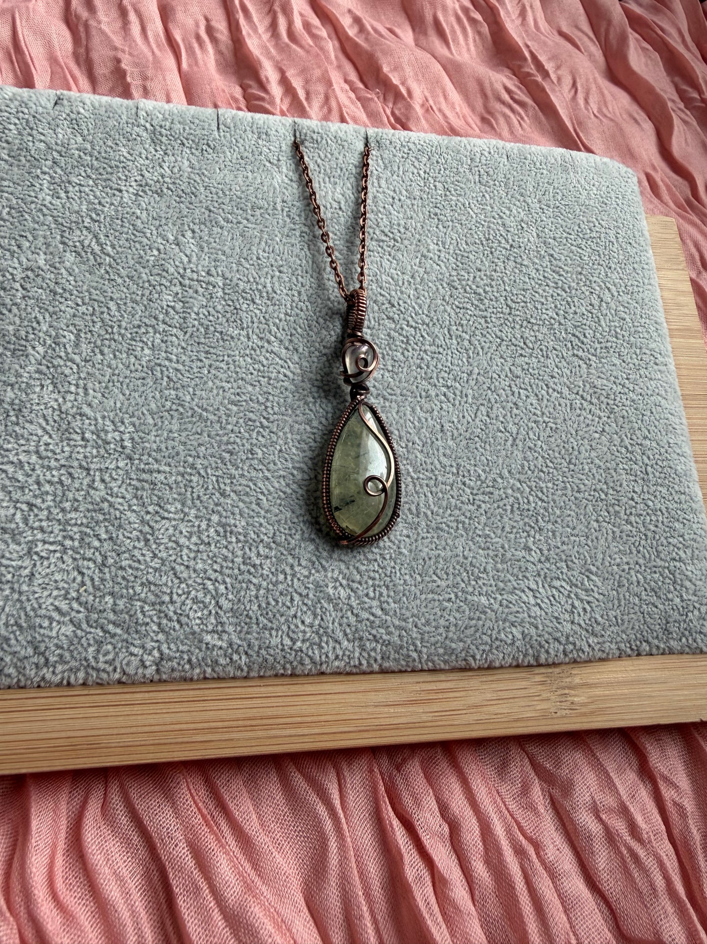 Angel Aura Quartz & Prehnite with Epidote