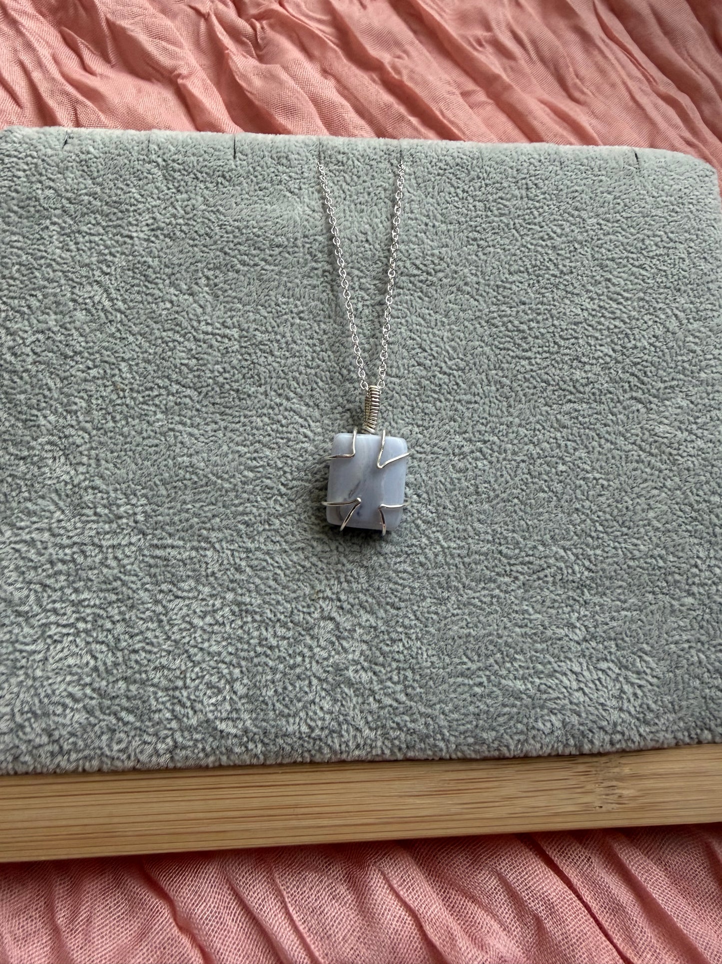 .925 Blue Lace Agate