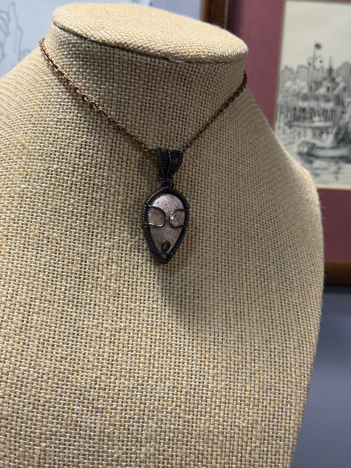 Scolecite Ailen Pendant