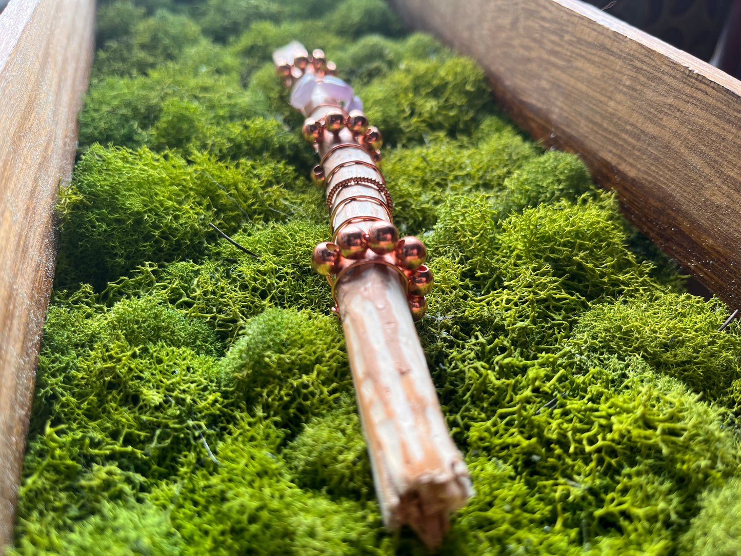 Amethyst Northwestern Red Cedar Wand