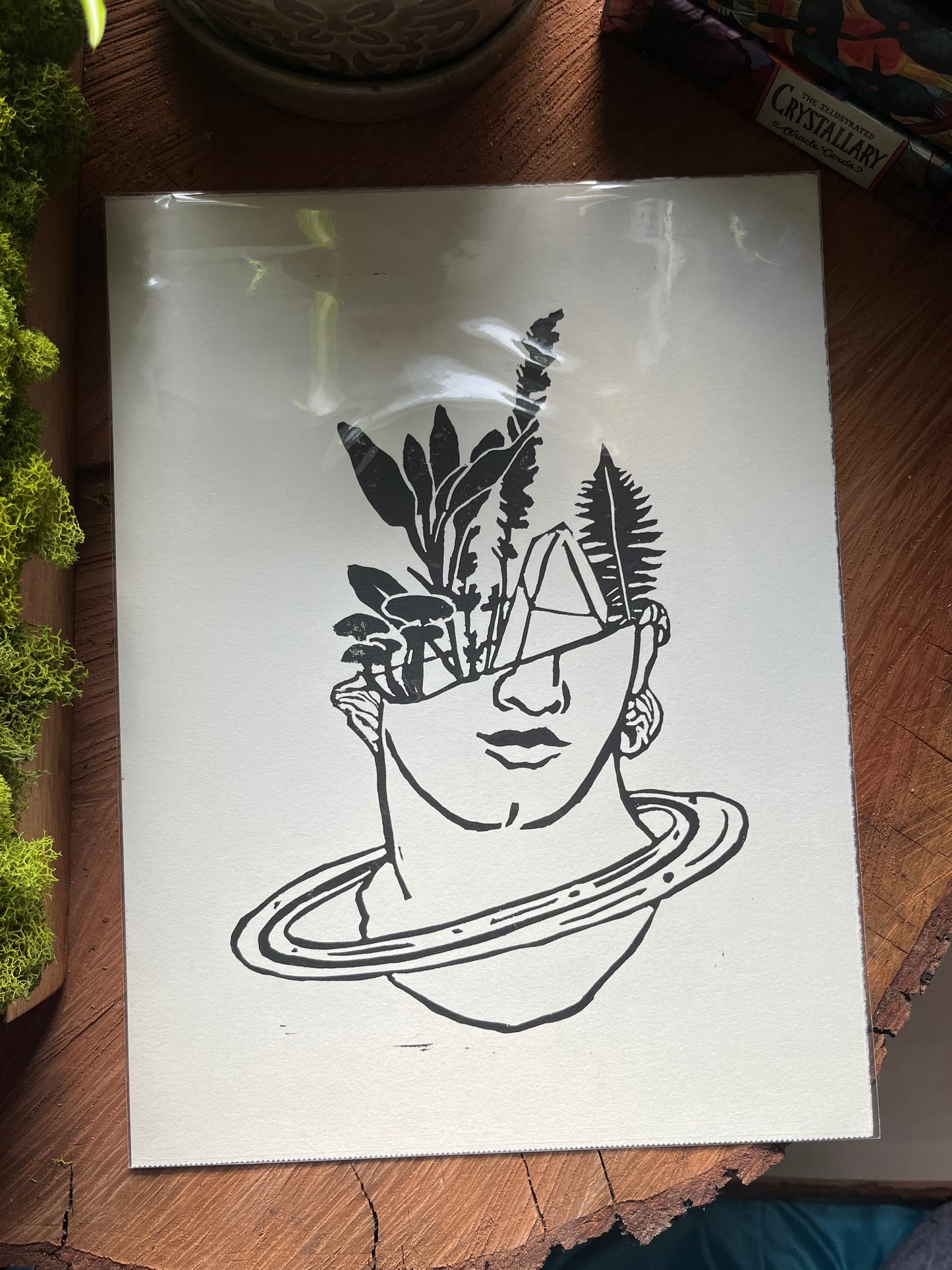 Historical Head Print