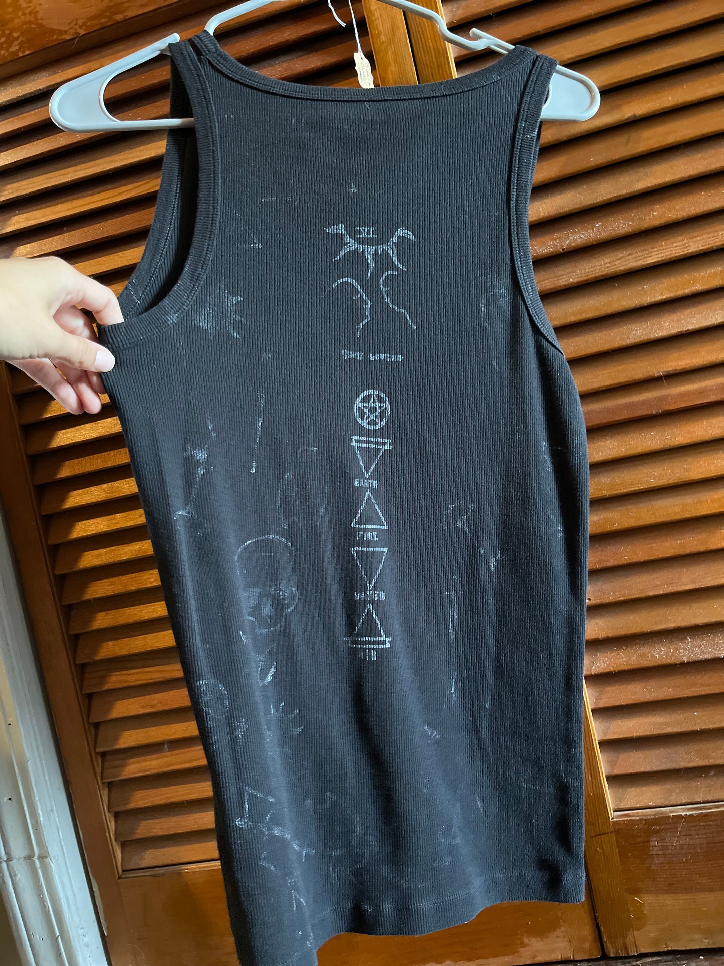 FEMME Size L Chaos print tank