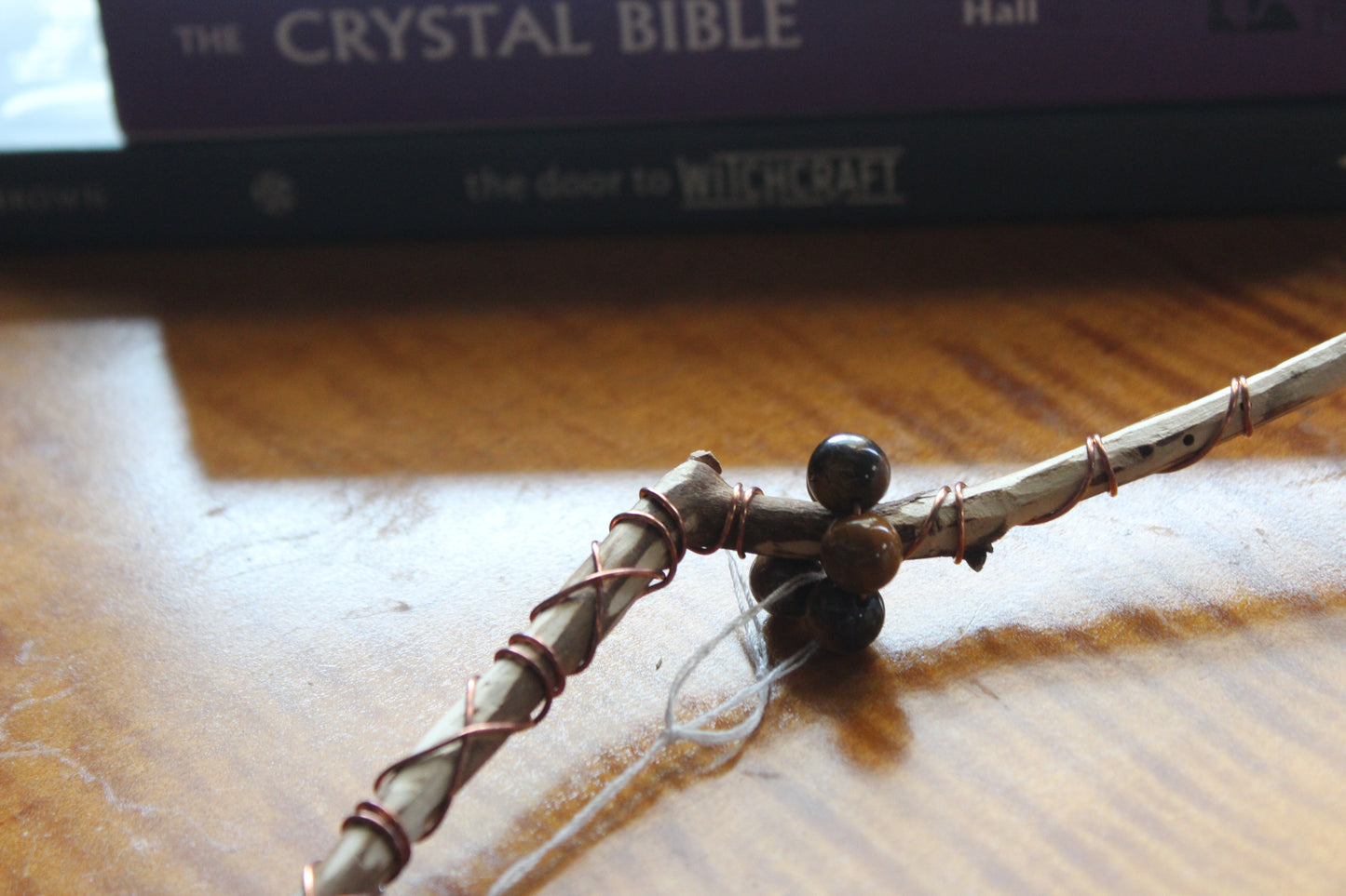 Tiger's Eye Maple Wand