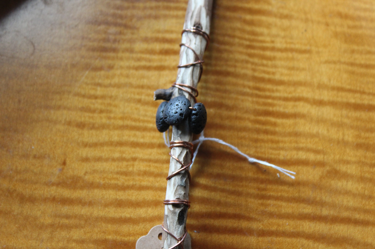 Lava Stone Maple Wand