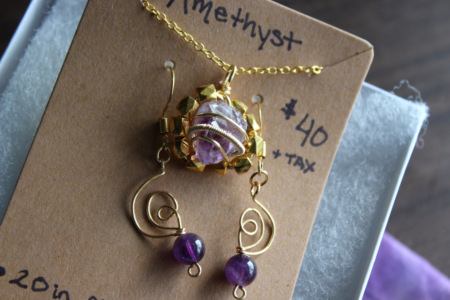 Amethyst Gift Set