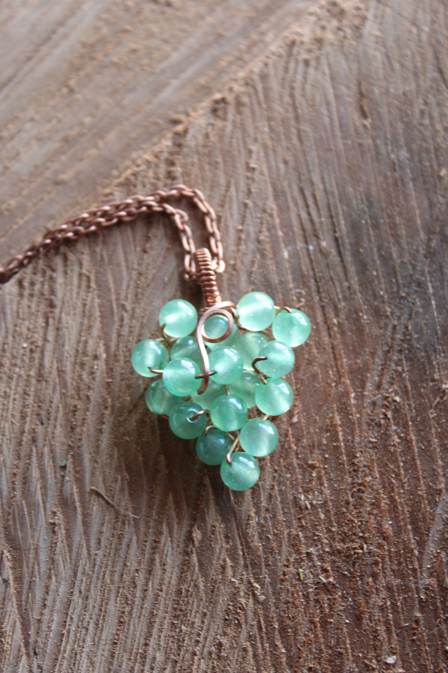 Green Grape Pendants