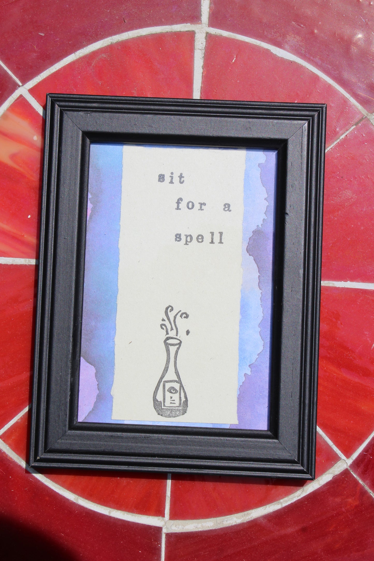 Sit For a Spell Framed Print