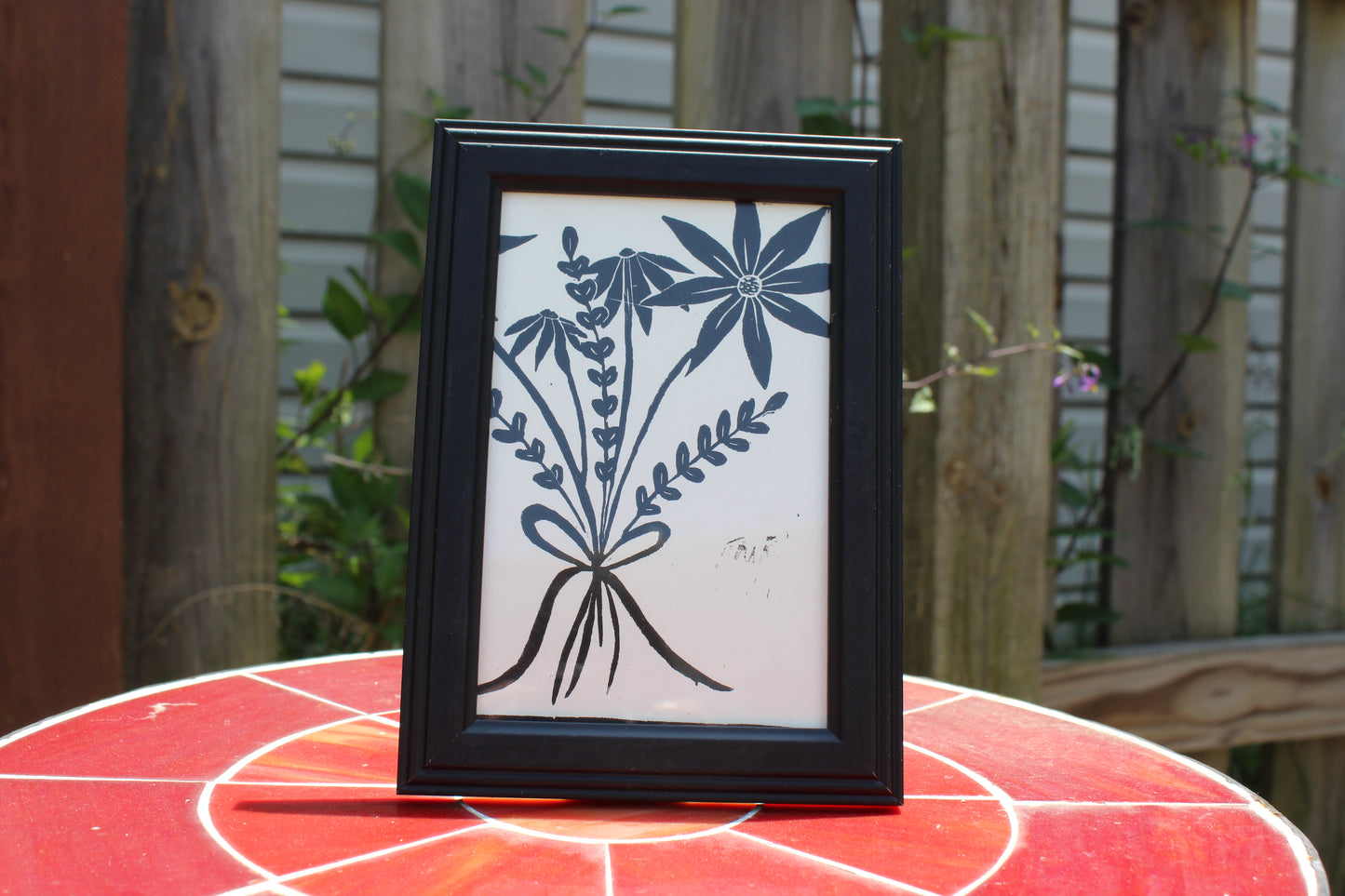 Bouquet of Flowers Framed Print 2