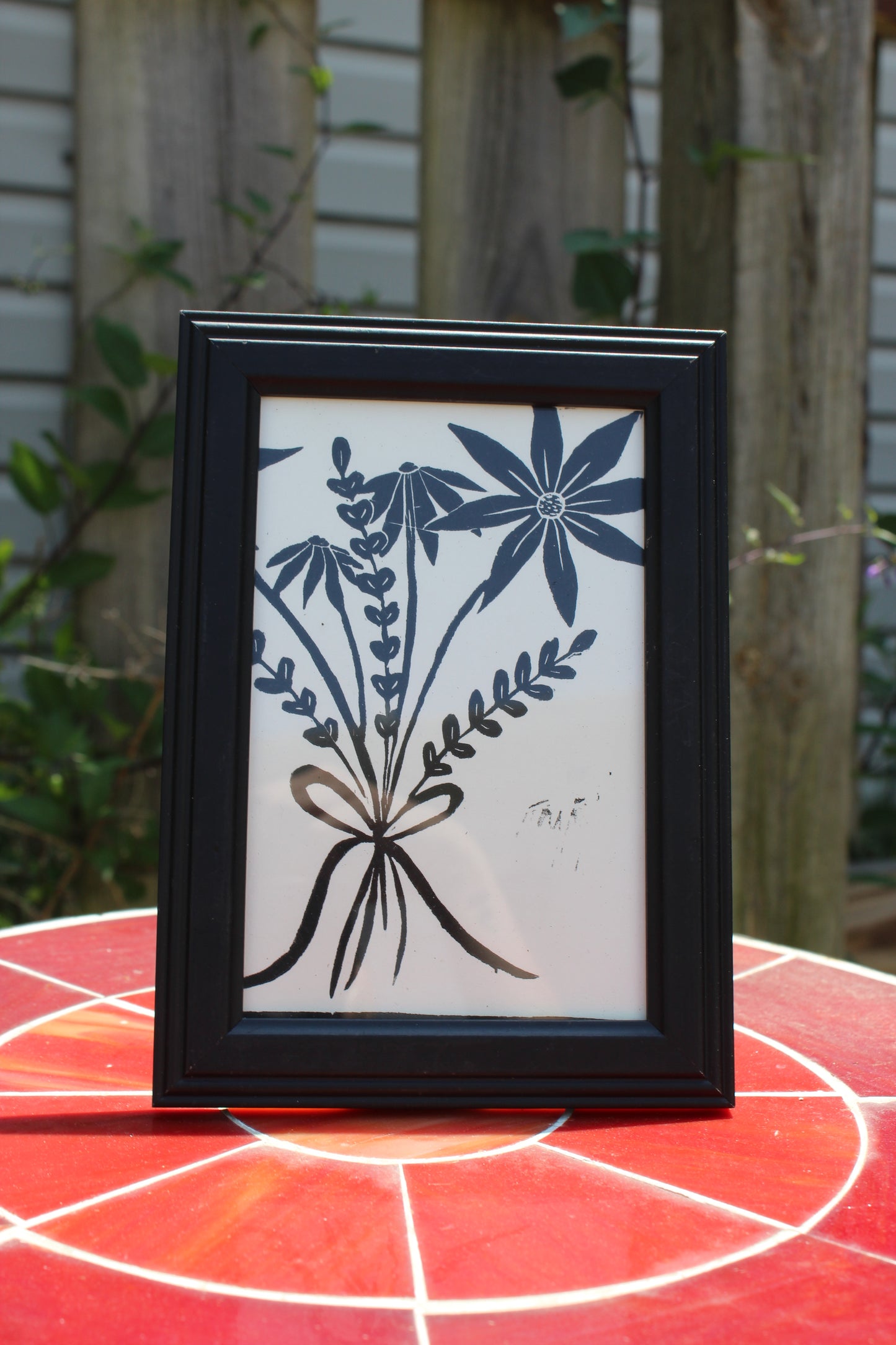 Bouquet of Flowers Framed Print 2