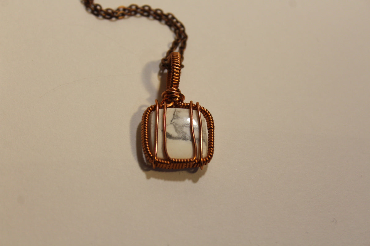 Howlite Pendant