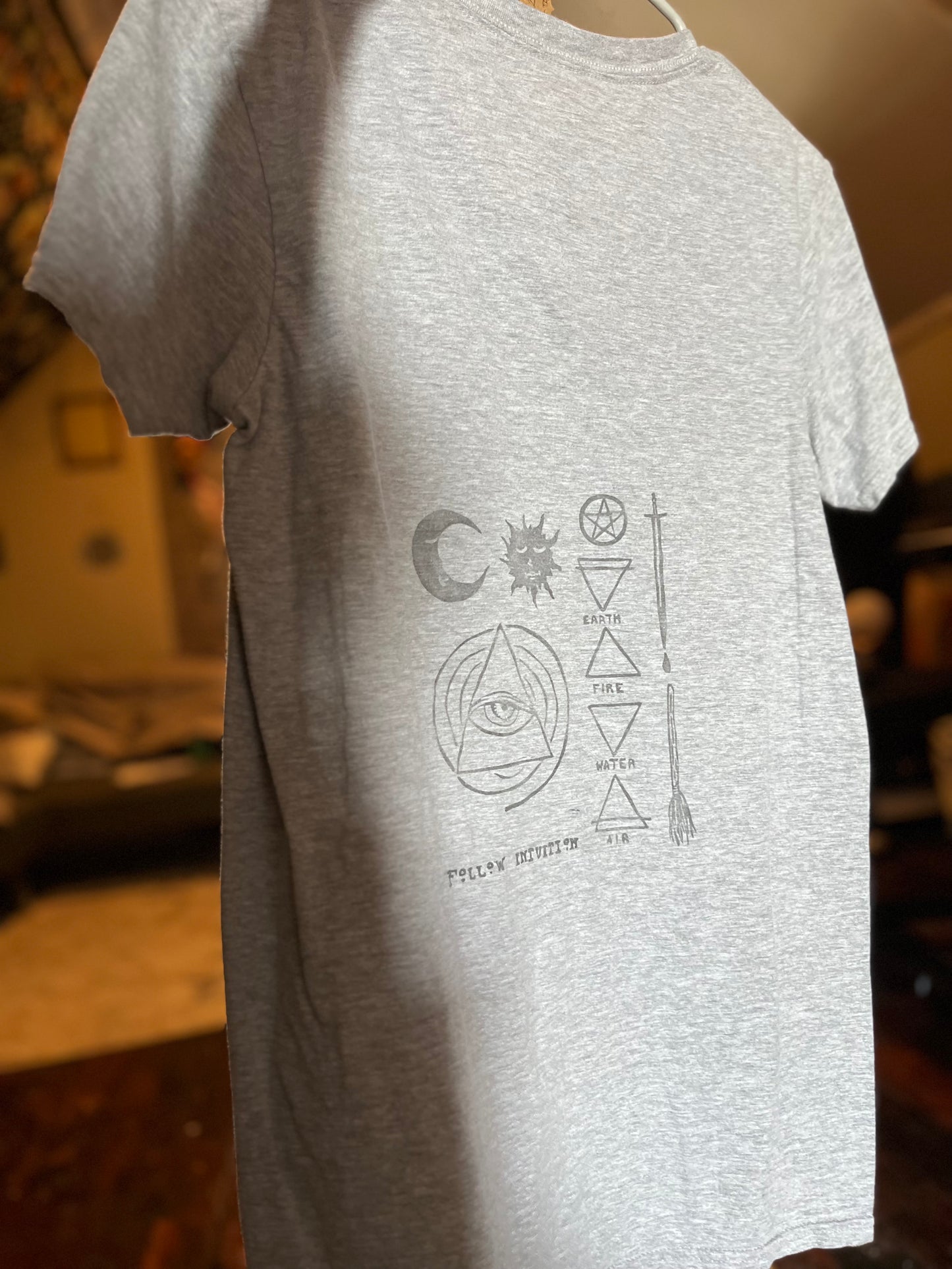 THEM Size S Patchwork Tee