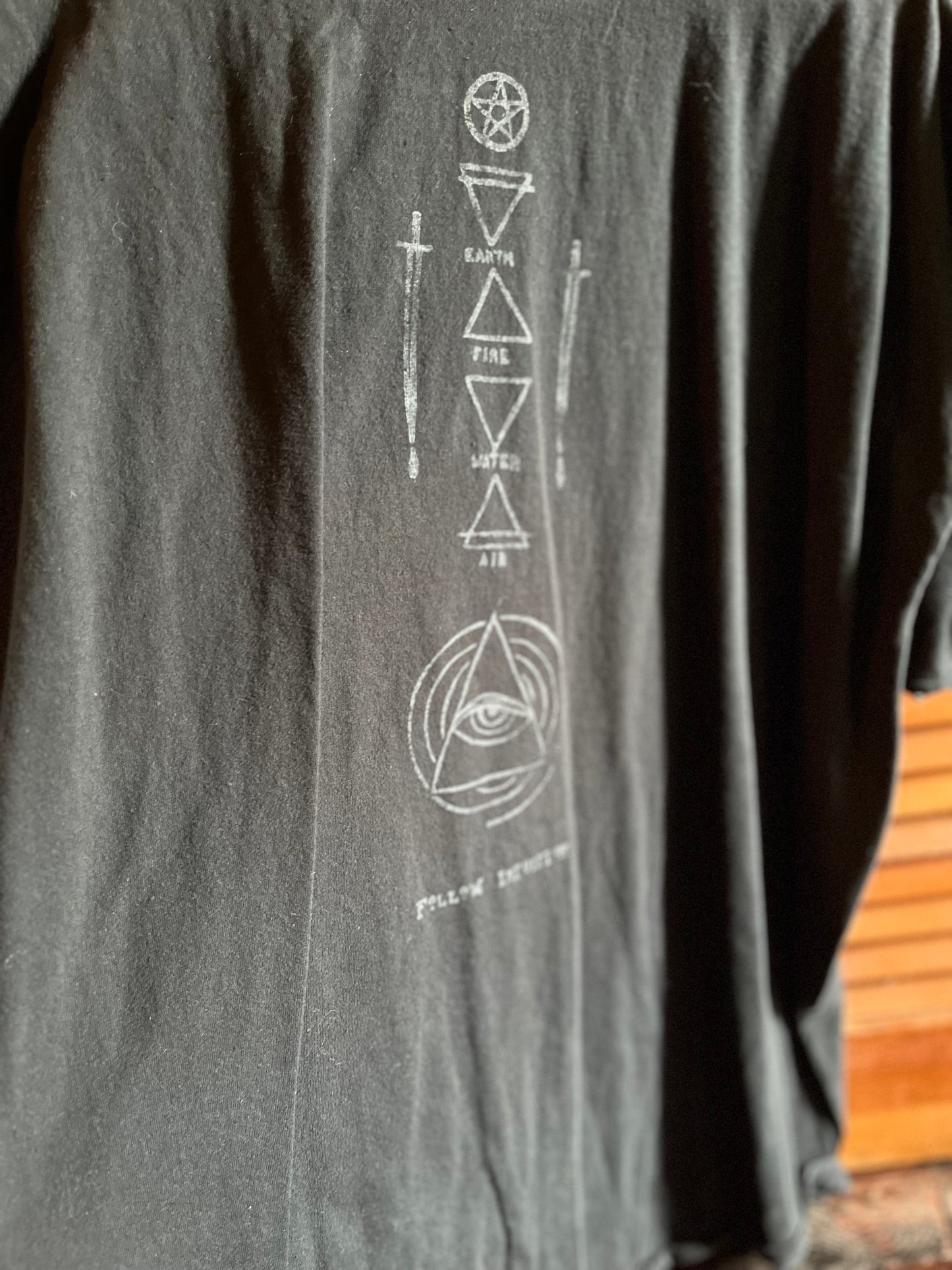 THEM Size XXL Patchwork Tee