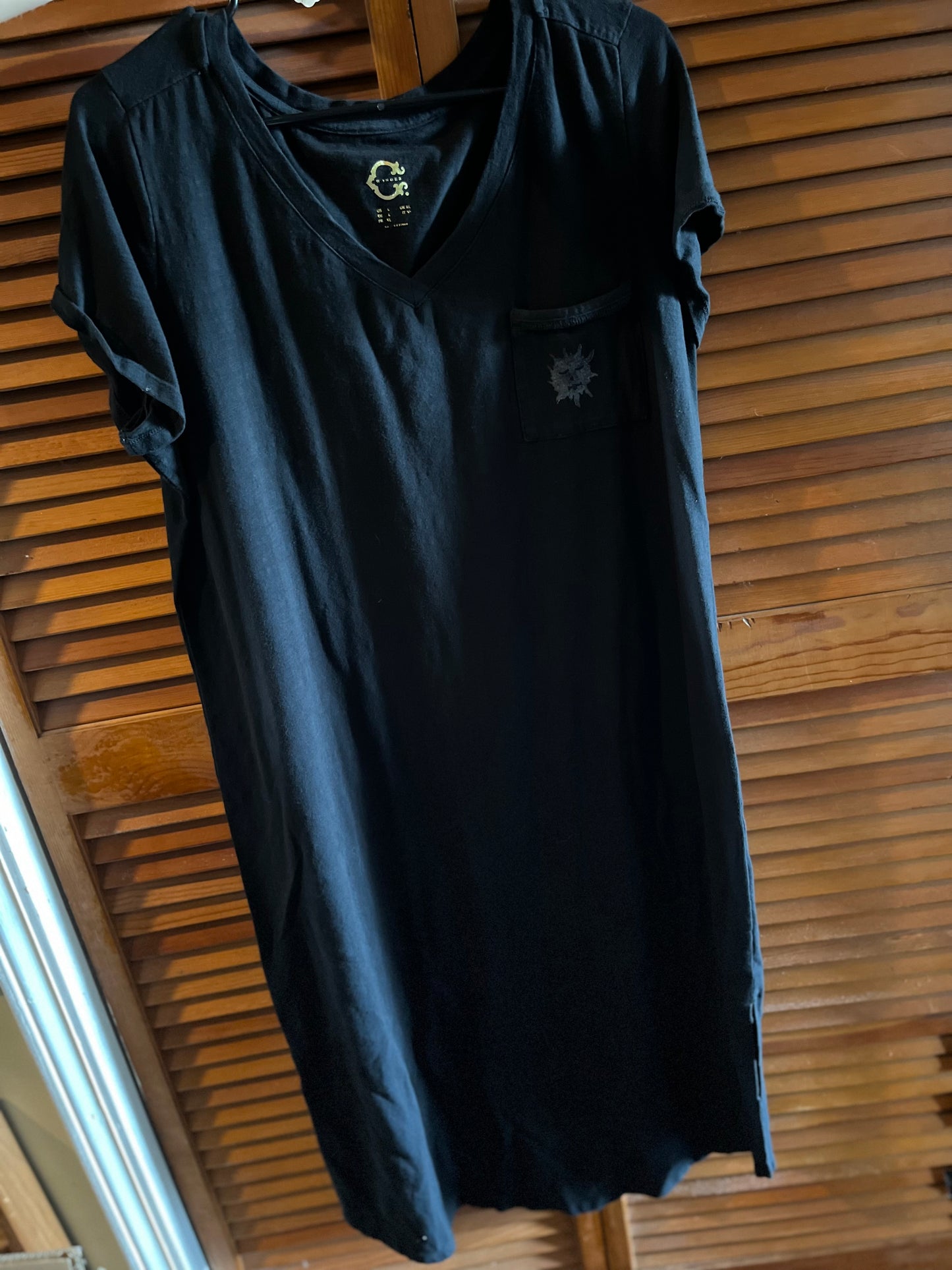 FEMME Size L Patchwork Dress