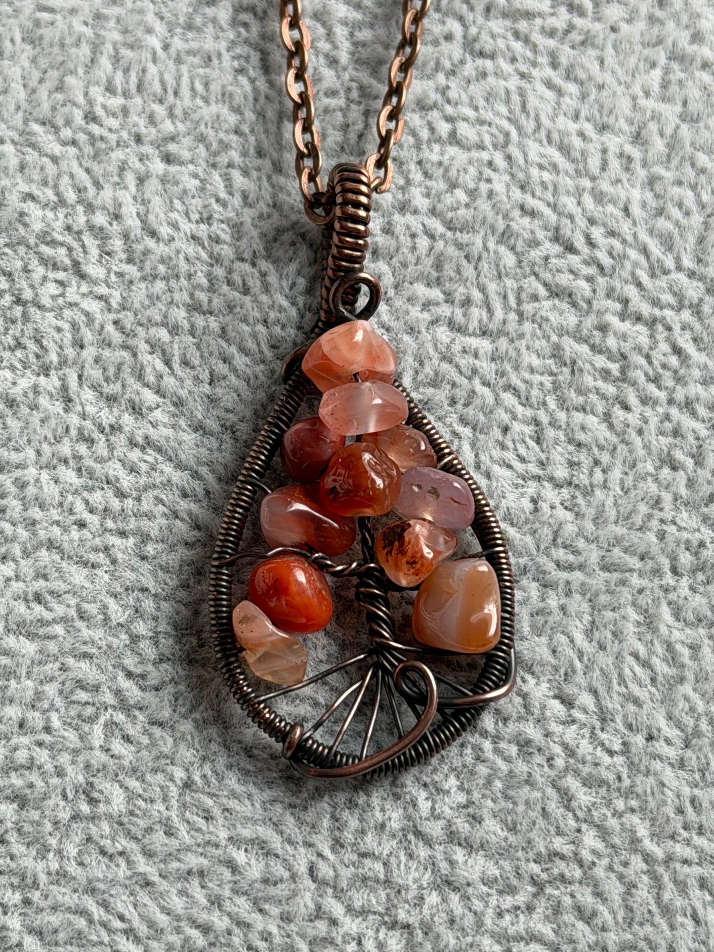 Red Banded Agate Tree of Life