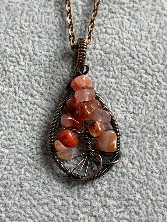 Red Banded Agate Tree of Life