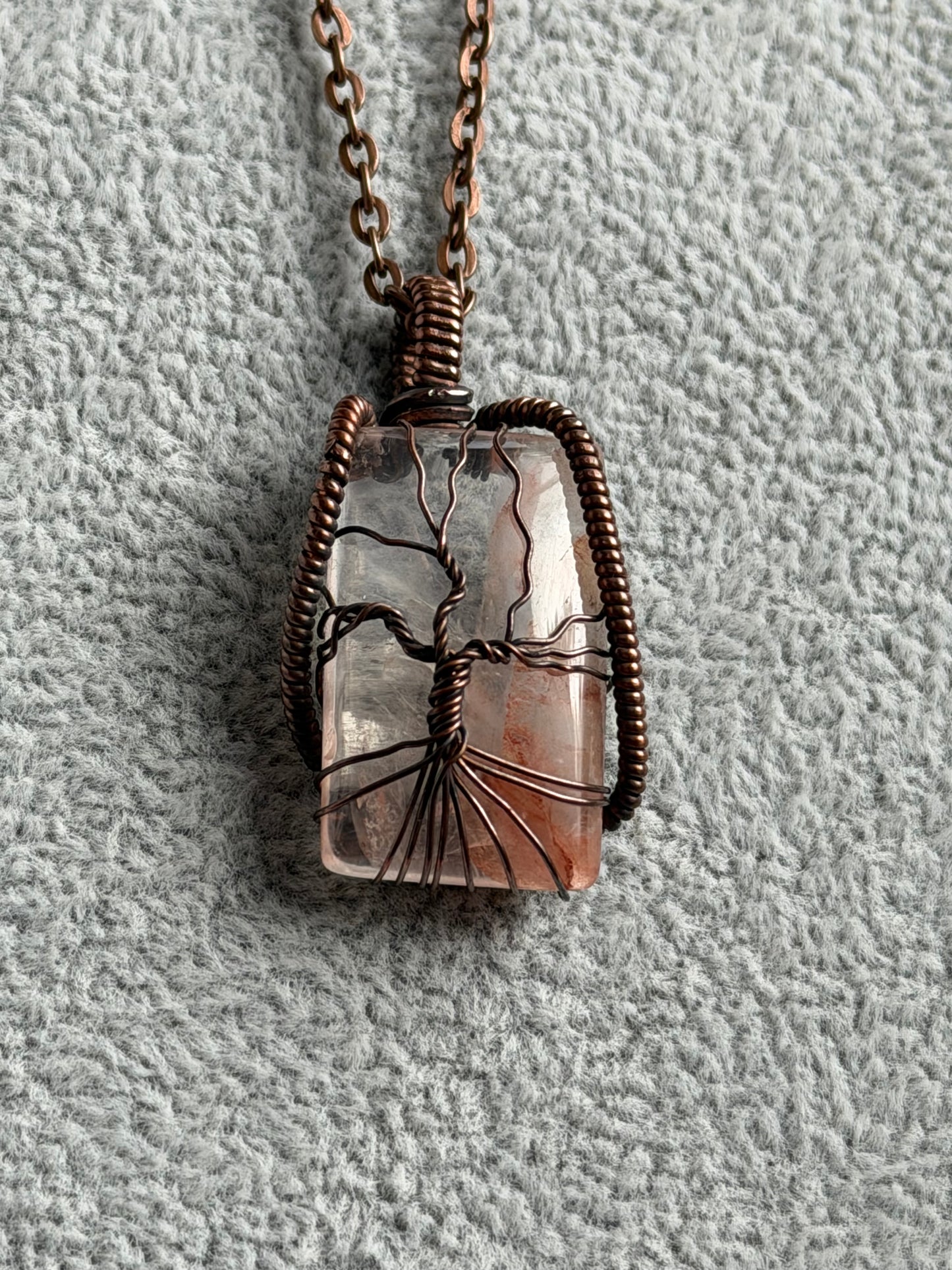 Fire Quartz Tree of Life