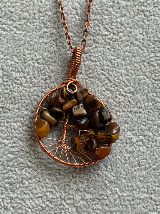 Tiger’s Eye Tree of Life