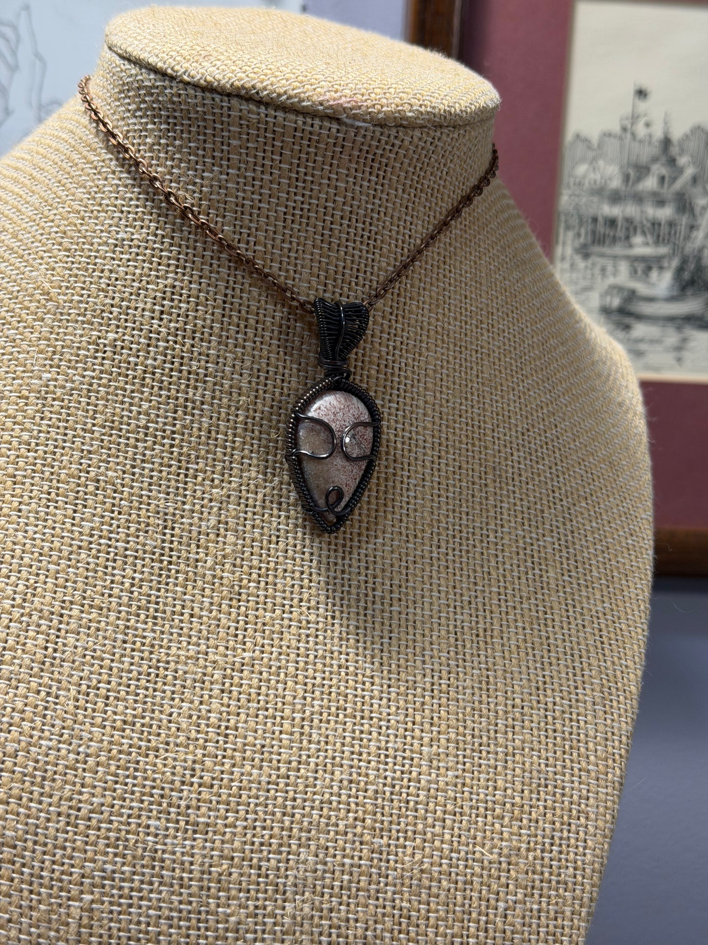 Scolecite Ailen Pendant