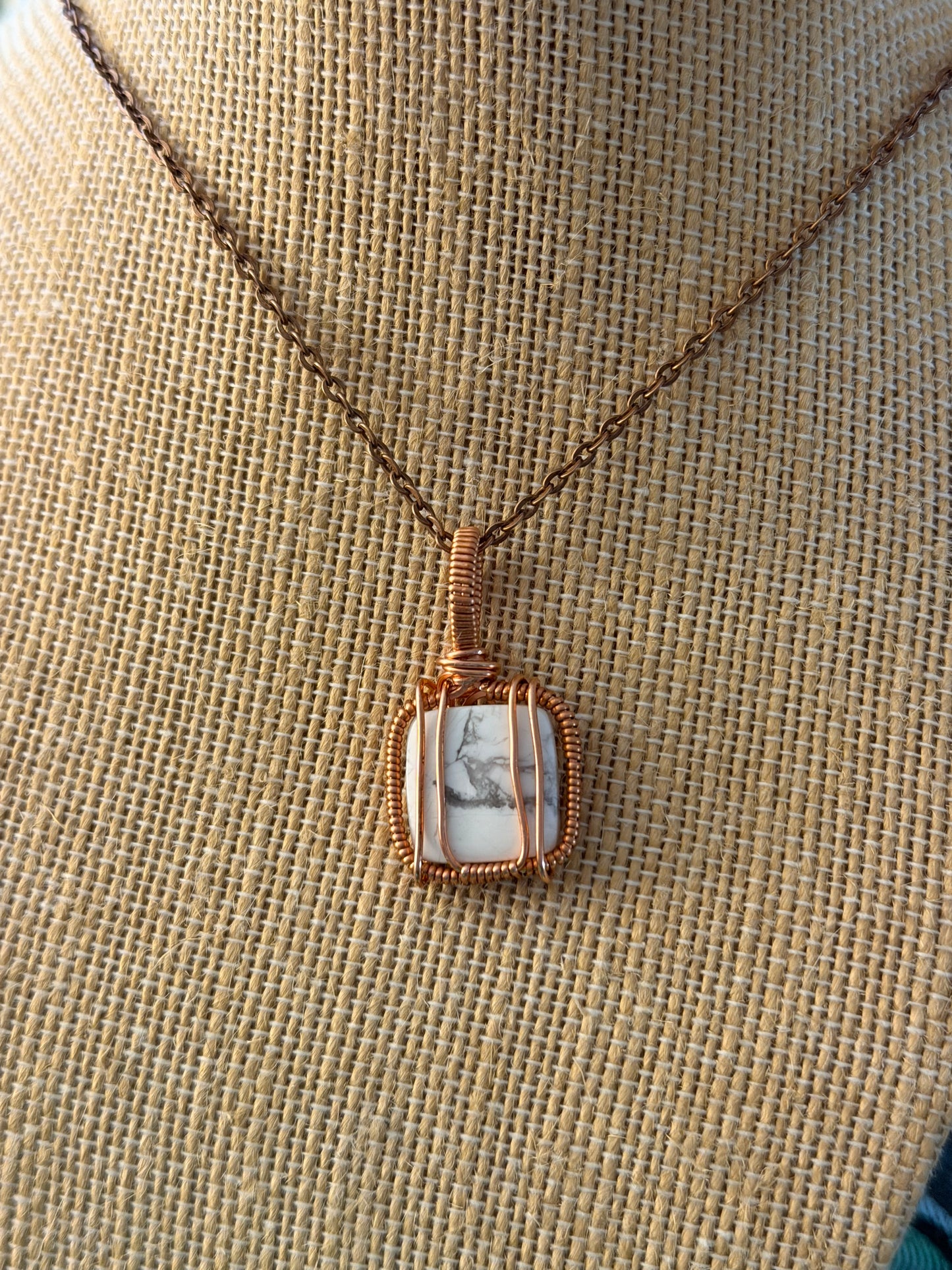 Howlite Pendant