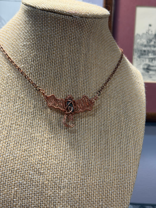 Labradorite Dragon Pendant