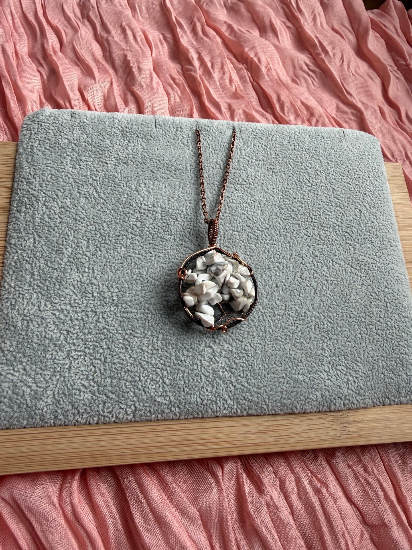 Howlite Tree of Life