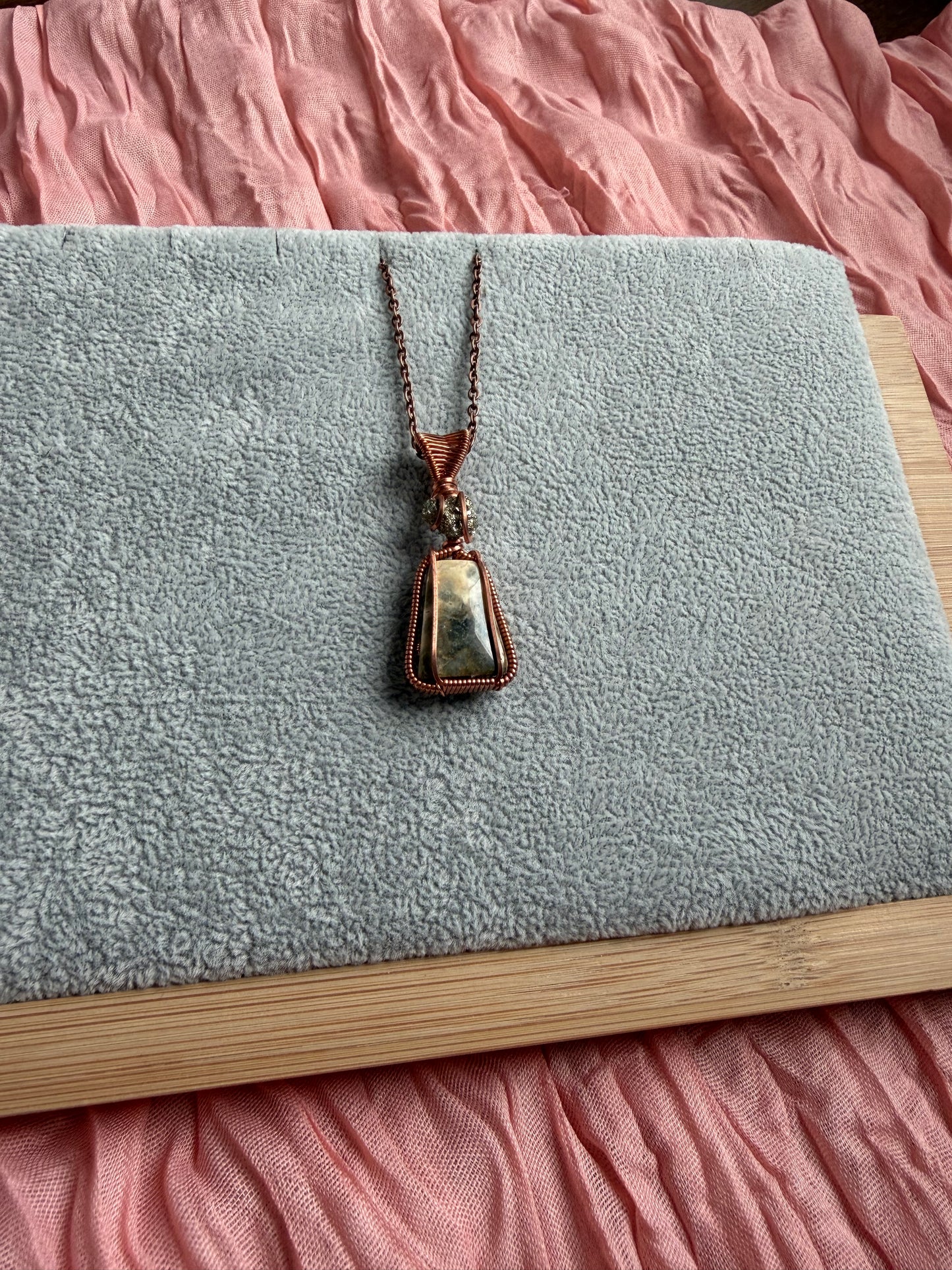 Pyrite & Fossilized Coral