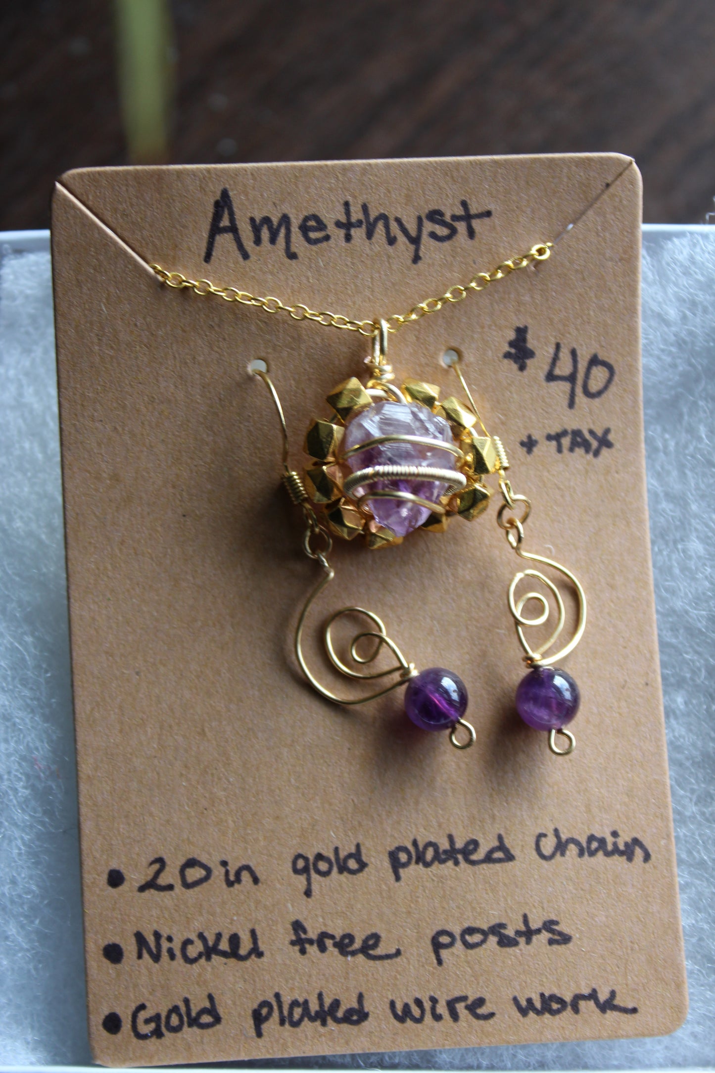 Amethyst Gift Set