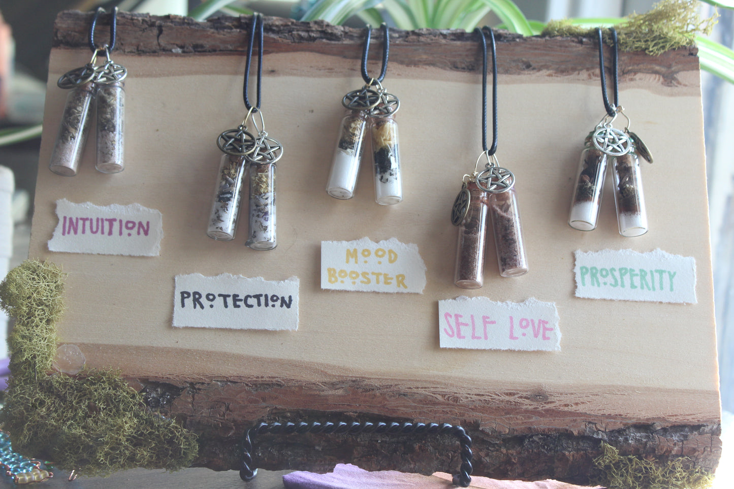 Spell Jar Necklaces