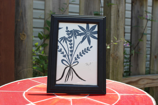 Bouquet of Flowers Framed Print 2