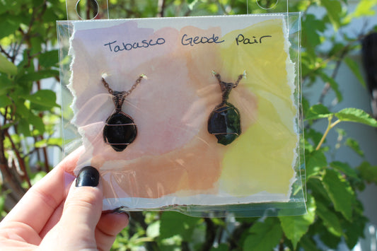 Tabasco Geode Pair 3