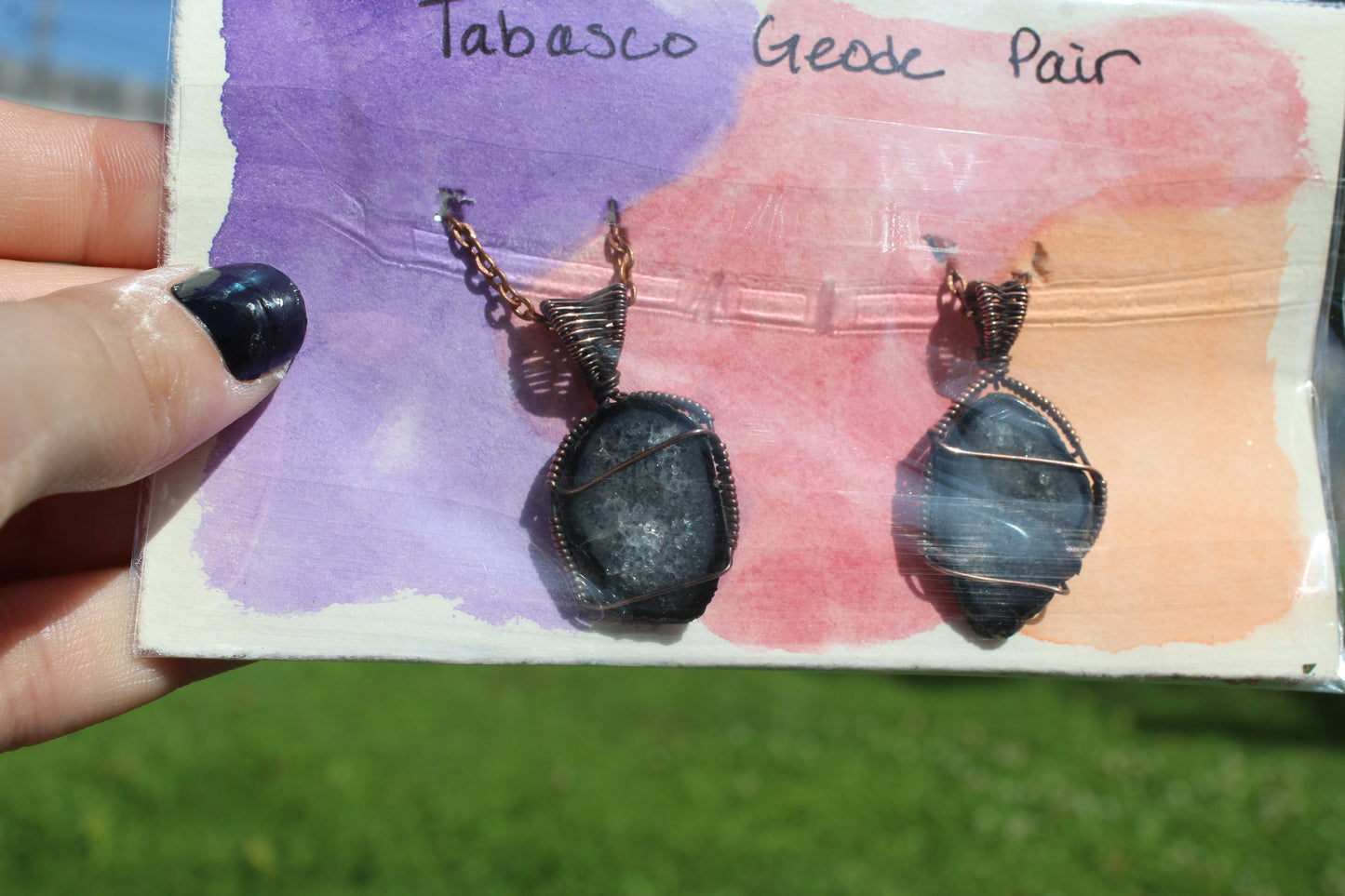 Tabasco Geode Pair 4