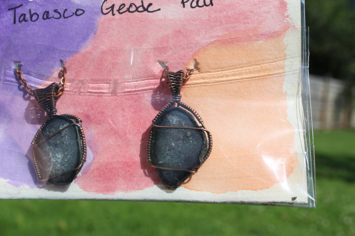 Tabasco Geode Pair 4