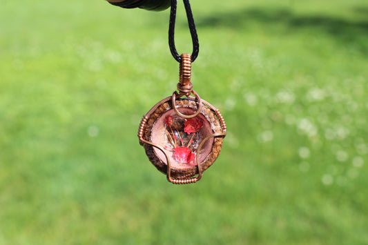 Acorn Flower Pendant