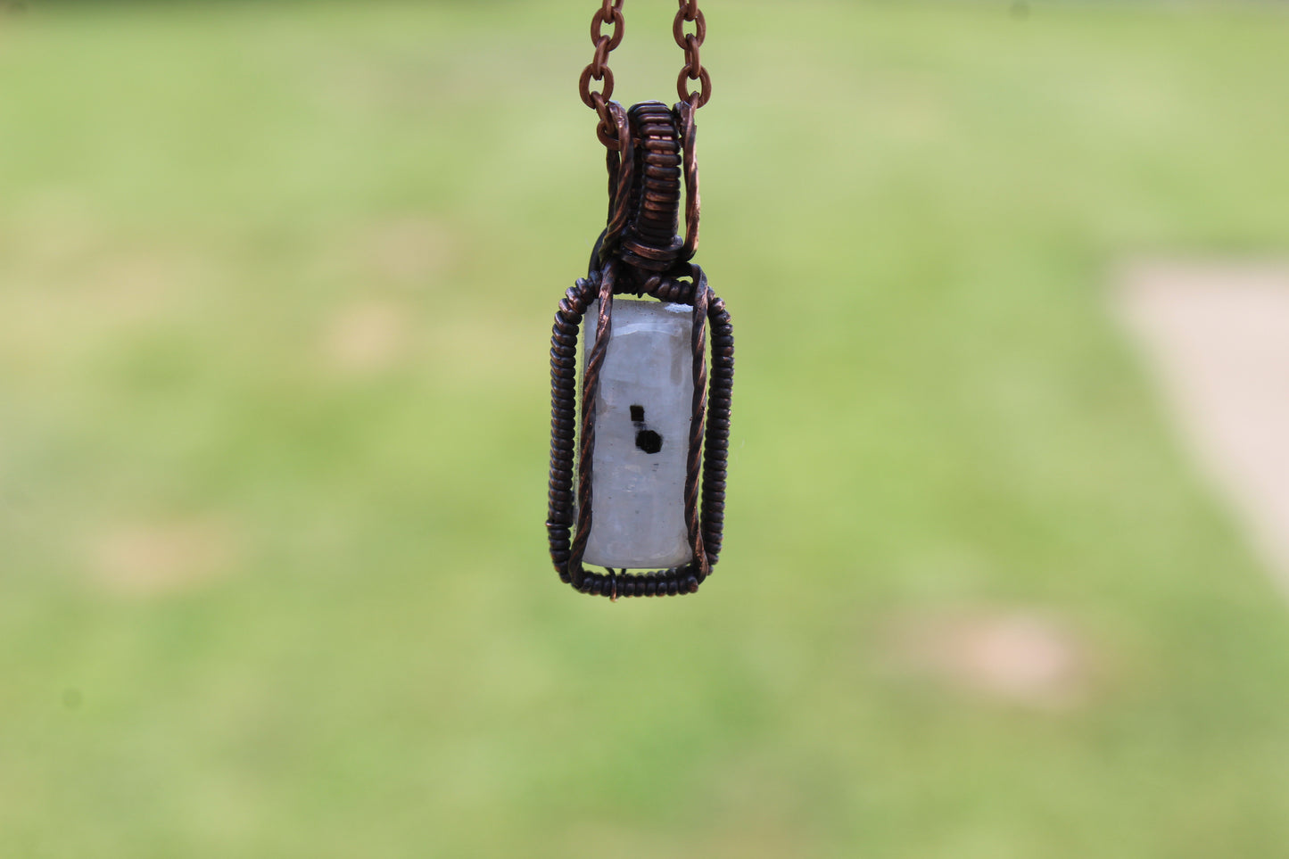 Rainbow Moonstone Pendant