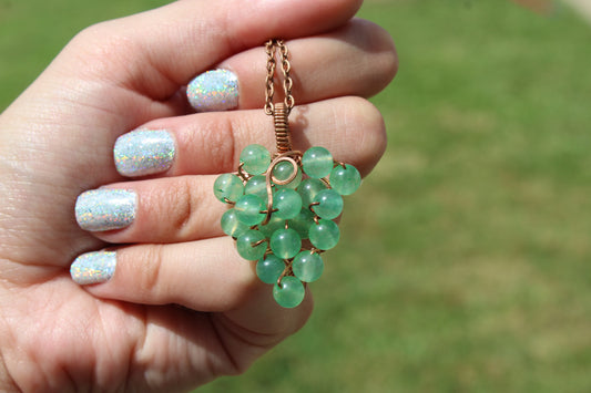 Green Grape Pendants