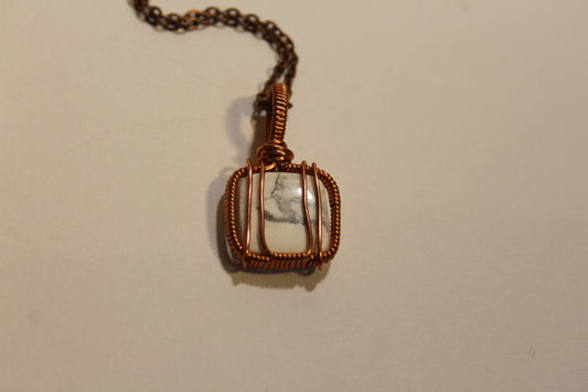 Howlite Pendant