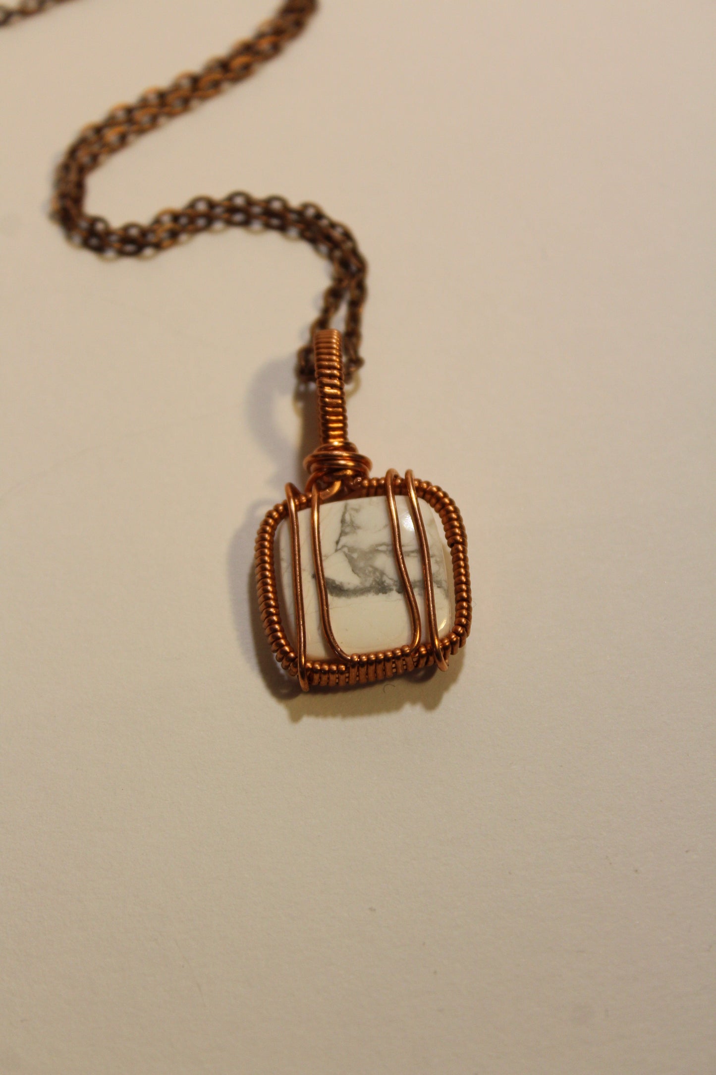 Howlite Pendant