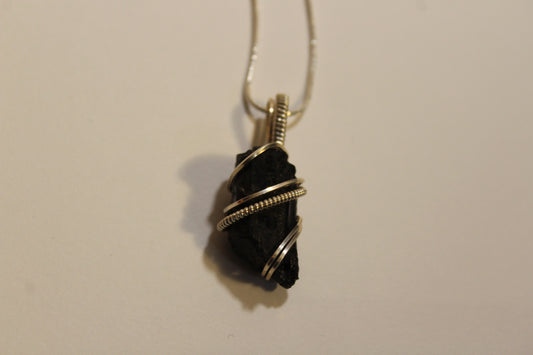 .925 S.S. Black Tourmaline