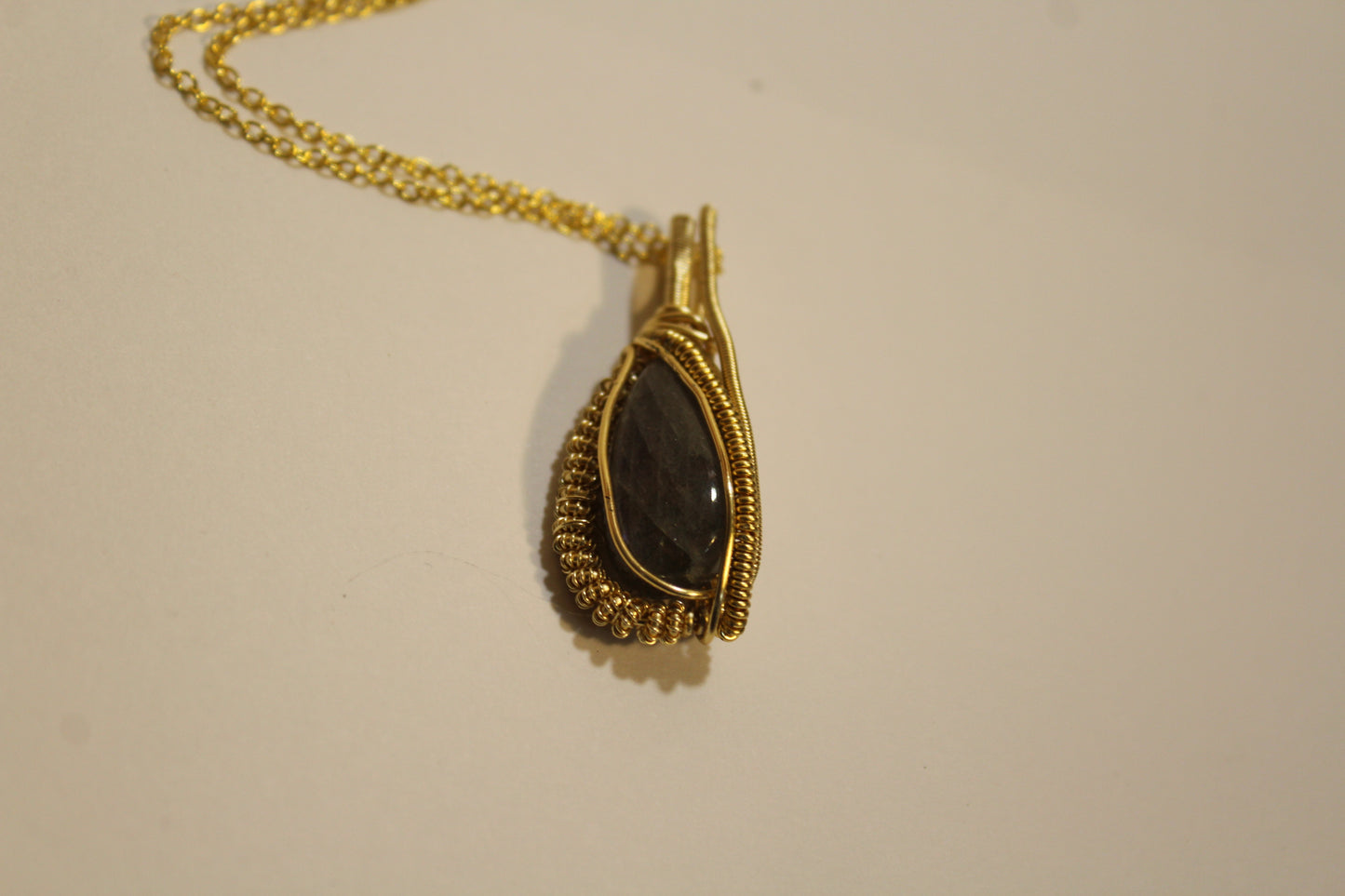 *RARE* Purple Labradorite Heady Pendant