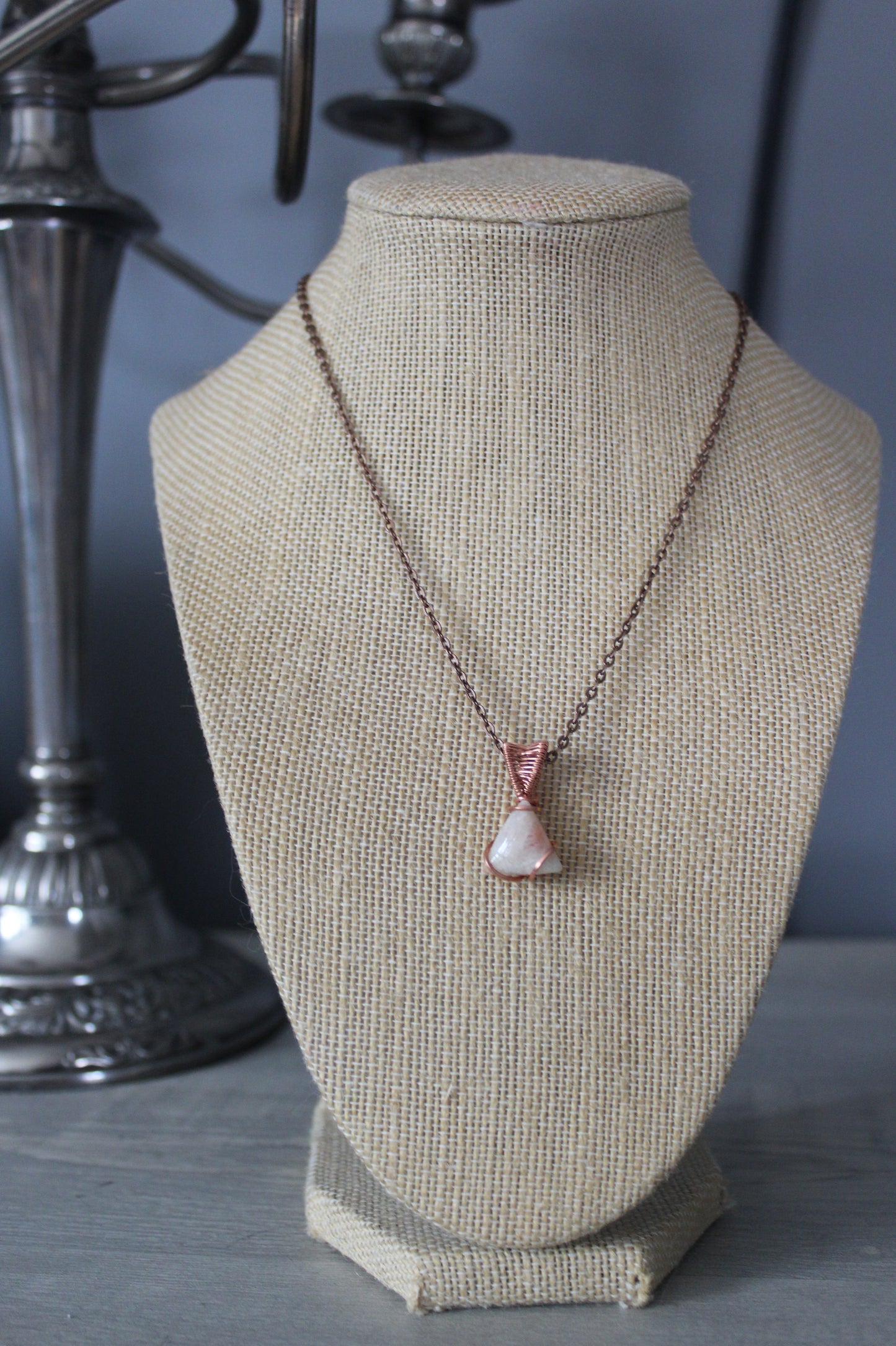 Scolecite Pendant