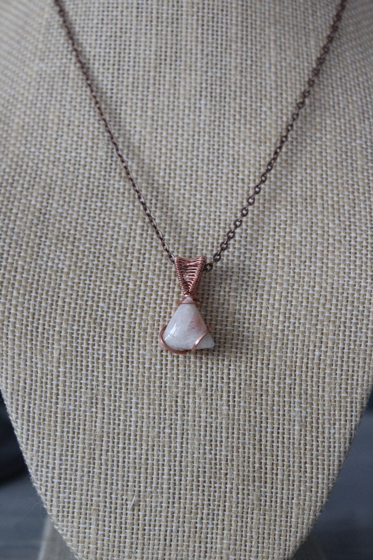 Scolecite Pendant