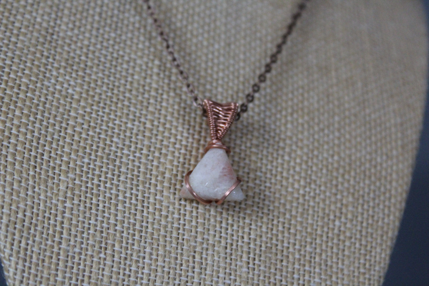 Scolecite Pendant
