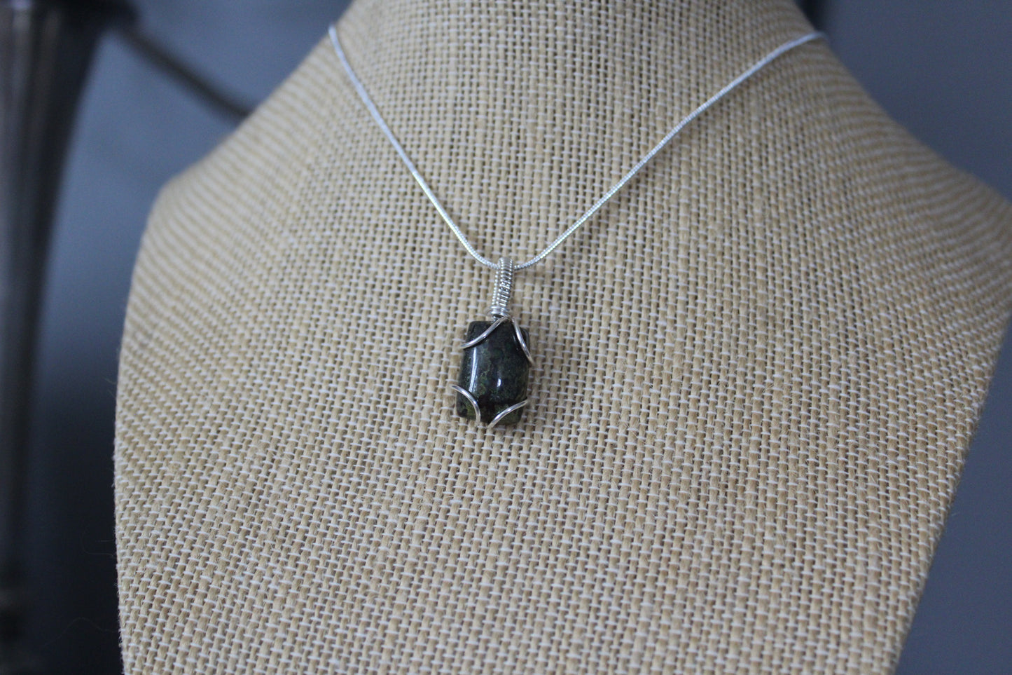 Dragon's Blood Jasper Pendant