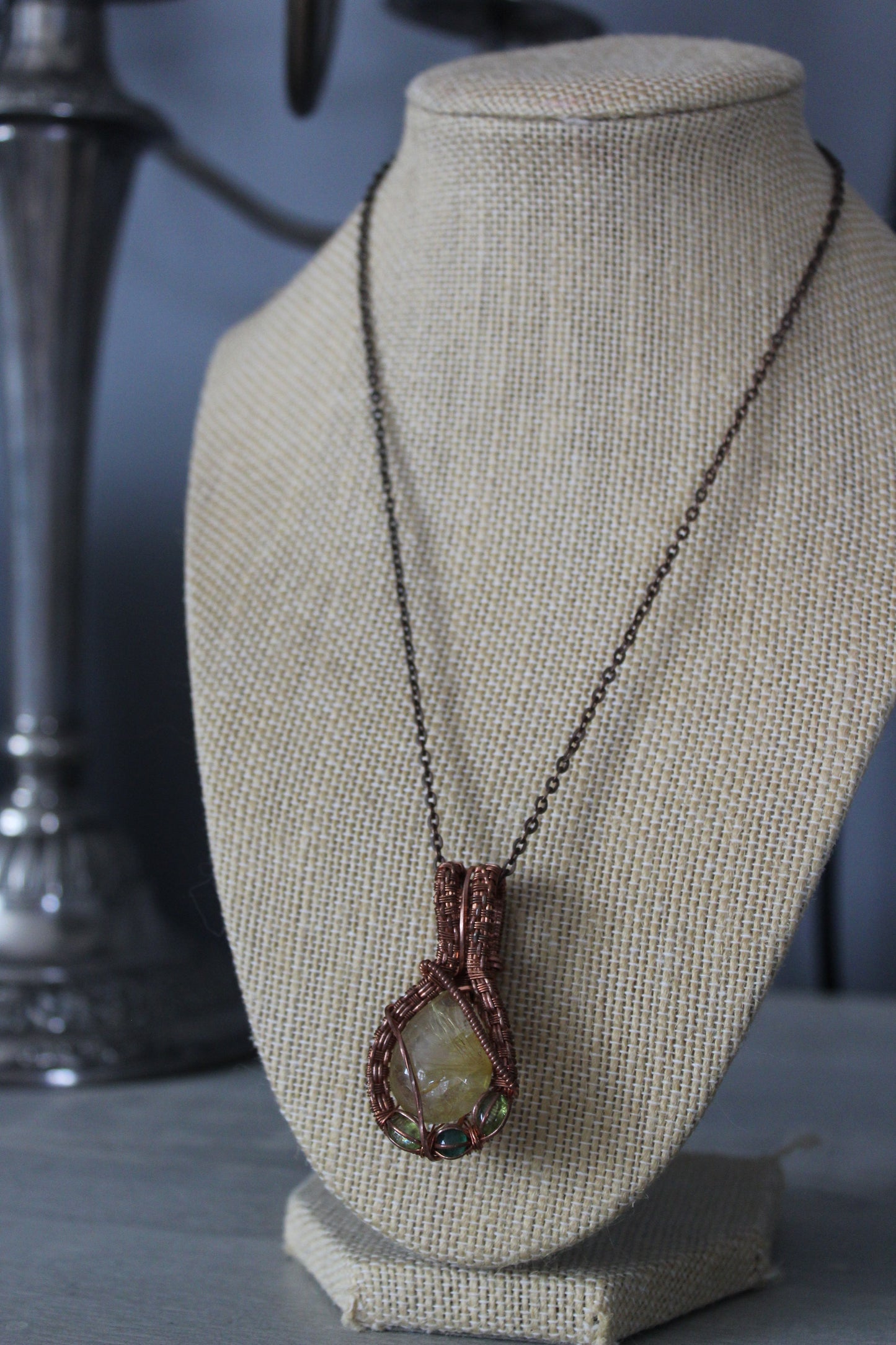 Golden Rutilated Quartz Heady
