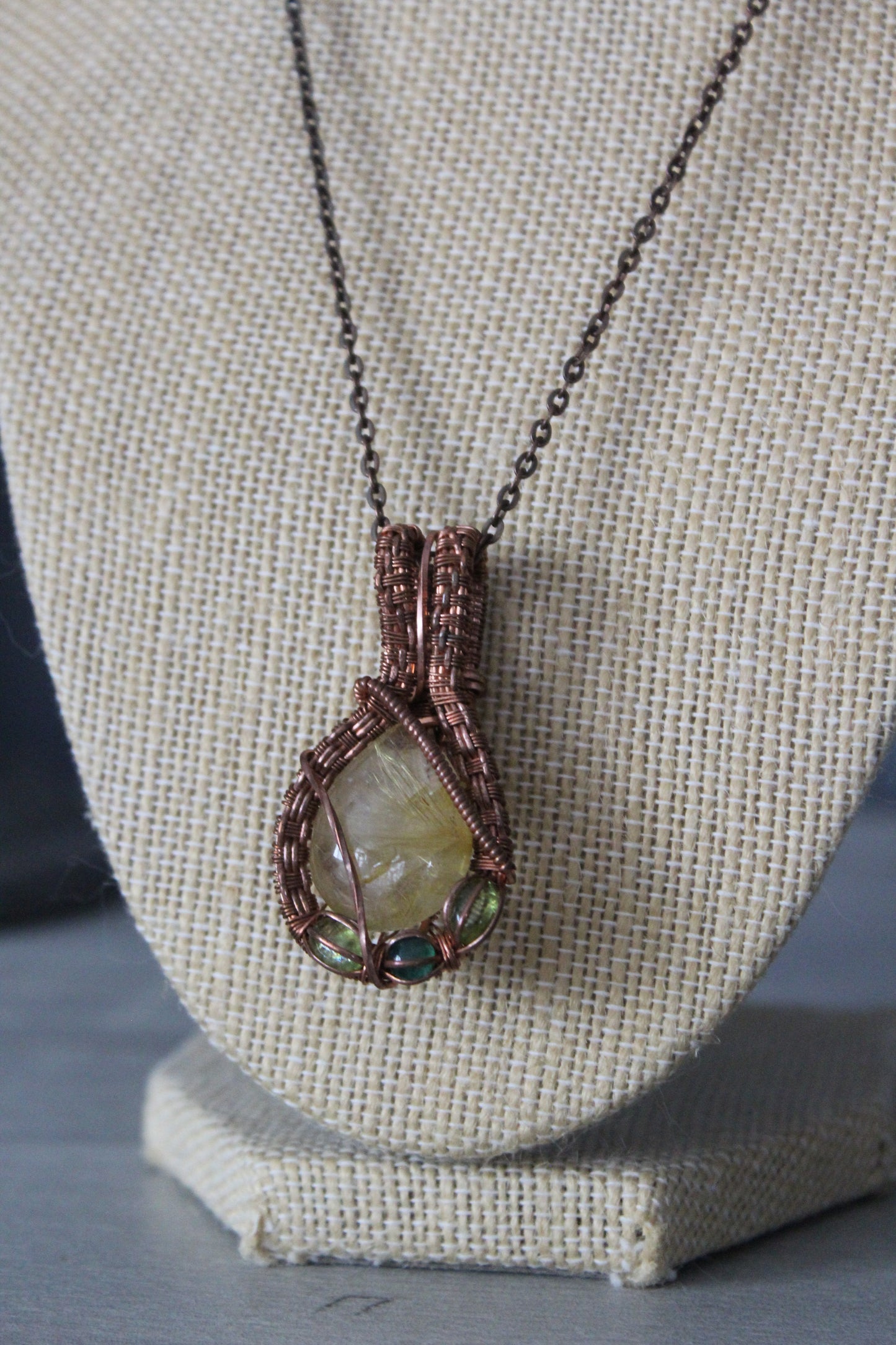 Golden Rutilated Quartz Heady