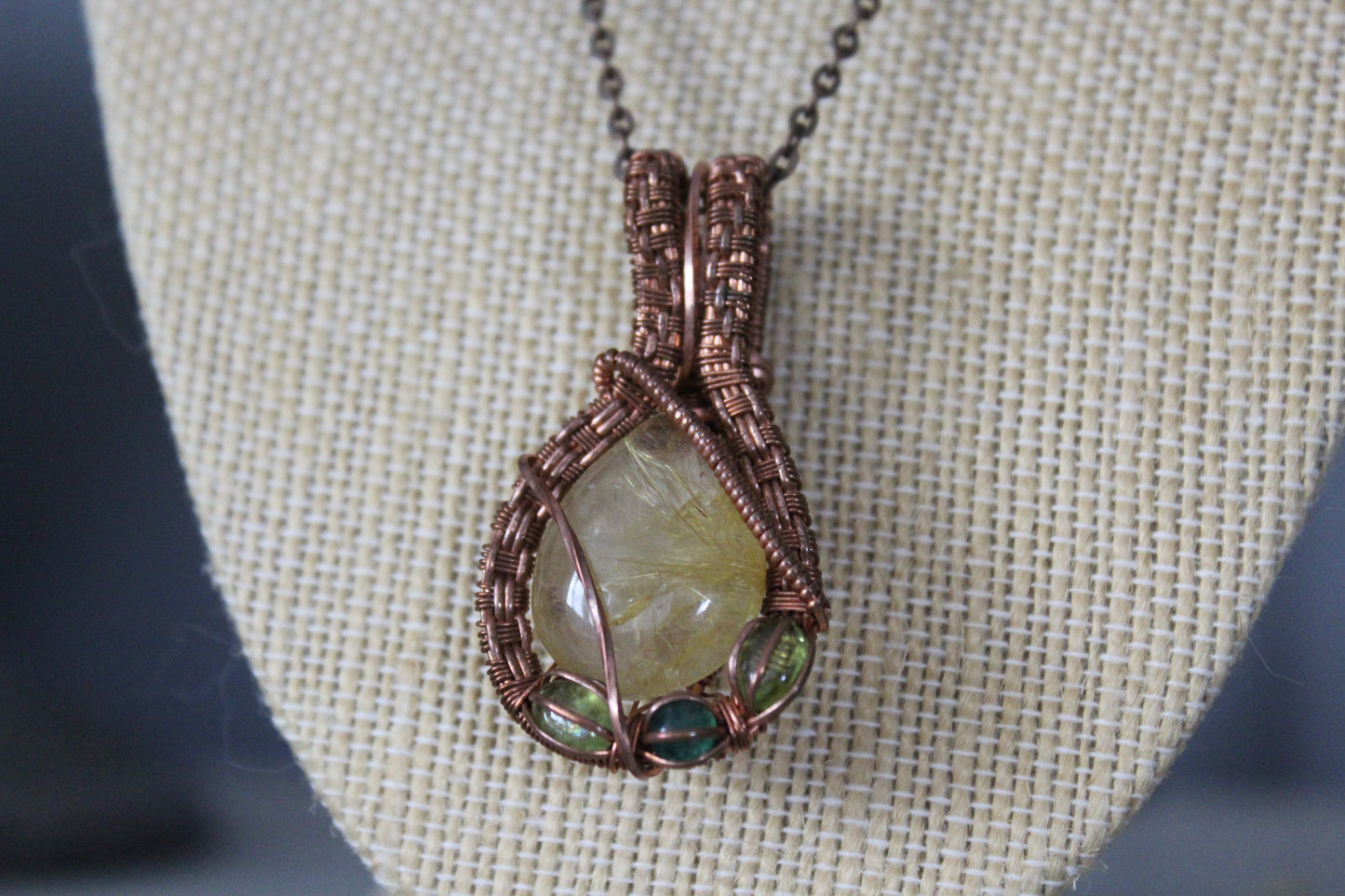Golden Rutilated Quartz Heady