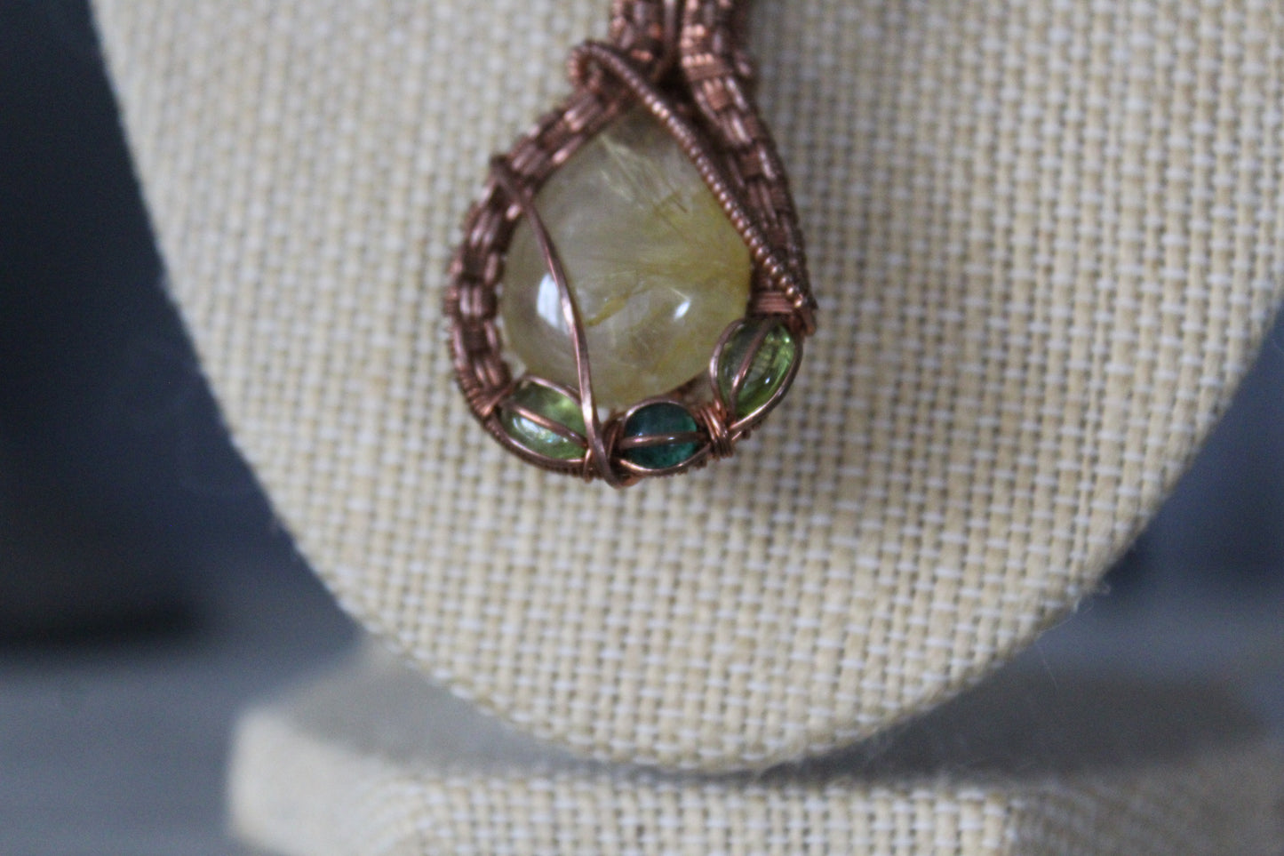 Golden Rutilated Quartz Heady